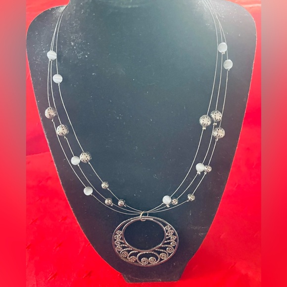 Vintage pendant by Lia Sophia necklace.